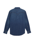 The Levi's® Mens Barstow Standard Western Shirt in Riverside Dark Wash