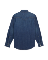 The Levi's® Mens Barstow Standard Western Shirt in Riverside Dark Wash