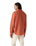 The Levi's® Mens Sunset 1 Pocket Standard Shirt in Etruscan Red