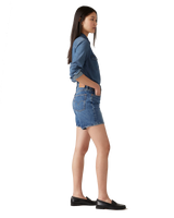 The Levi's® Womens 501® Mid-Thigh Walkshorts in Blue Beauty