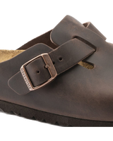 Boston Oiled Leather Sandal in Habana