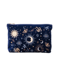 The Elizabeth Scarlett Boho Mysticism Everyday Pouch in Navy