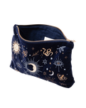 The Elizabeth Scarlett Boho Mysticism Everyday Pouch in Navy