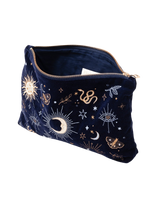 The Elizabeth Scarlett Boho Mysticism Everyday Pouch in Navy