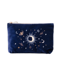 The Elizabeth Scarlett Boho Mysticism Mini Pouch in Navy