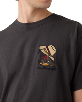 Graphic Vintage T-Shirt in Horseshoe Bison Phantom