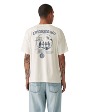 The Levi's® Mens Graphic Vintage T-Shirt in Egret