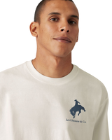 The Levi's® Mens Graphic Vintage T-Shirt in Egret
