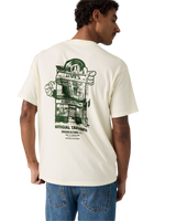 The Levi's® Mens Graphic Vintage Fit T-Shirt in Levis Music City Egret