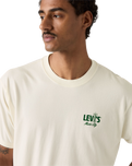 The Levi's® Mens Graphic Vintage Fit T-Shirt in Levis Music City Egret