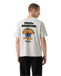 The Levi's® Mens Graphic Vintage Fit T-Shirt in Fresh Squeezed Light Heather Grey