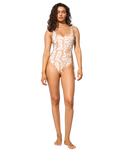 The Watercult Womens Coastal Bohemia Swimsuit in Sand