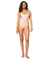 The Watercult Womens Coastal Bohemia Swimsuit in Sand