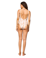 The Watercult Womens Coastal Bohemia Swimsuit in Sand