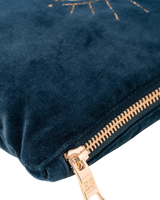 Mystical Eye Mini Pouch in Ink Blue