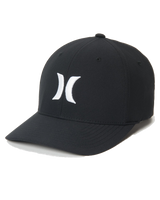 The Hurley Mens Dri-Fit One & Only Cap in Black & White