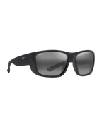 The Maui Jim Amberjack Polarised Sunglasses in Matte Black & Neutral Grey