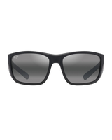 The Maui Jim Amberjack Polarised Sunglasses in Matte Black & Neutral Grey