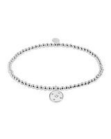 The Joma Jewellery A Little Wonderful Things Are Coming Your Way Bracelet in Silver Plating