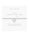 The Joma Jewellery A Little Happy Girl Era Bracelet in Silver Plating