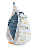 Mini Rope Bag in Sunrays