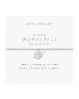 The Joma Jewellery A Little Wonderful Nanny Bracelet in Silver Plating