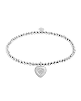 The Joma Jewellery A Little Wonderful Nanny Bracelet in Silver Plating