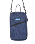 The Kavu Essential Bag in Navy Topo