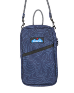 The Kavu Essential Bag in Navy Topo