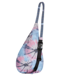 The Kavu Mini Rope Sack in Spiral Tie Dye