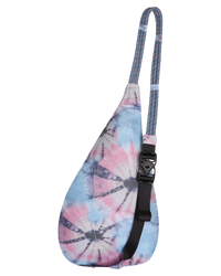 The Kavu Mini Rope Sack in Spiral Tie Dye