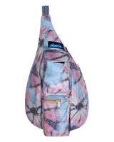 The Kavu Mini Rope Sack in Spiral Tie Dye