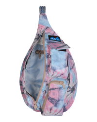 The Kavu Mini Rope Sack in Spiral Tie Dye