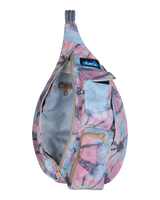 The Kavu Mini Rope Sack in Spiral Tie Dye