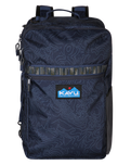 The Kavu Hauler Hills Backpack in Navy Topo