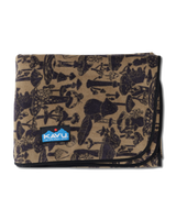 The Kavu Doe Bay Blanket in Mushroom Seeker