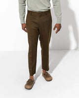 The Birkenstock Mens Bostons Sandals in Tabacco Brown