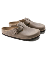 The Birkenstock Mens Bostons Sandals in Tabacco Brown