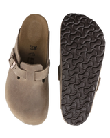 The Birkenstock Mens Bostons Sandals in Tabacco Brown