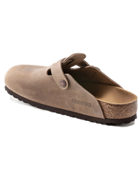 The Birkenstock Mens Bostons Sandals in Tabacco Brown