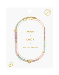 Happy Little Moments Luck Anklet in Gold