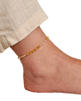 Happy Little Momens Shine Bright Anklet in Gold