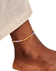 Happy Little Moments Good Vibes Anklet in Gold