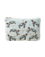 Baby Turtle Conservation Everyday Pouch in Ink Blue