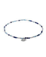 Eye Anklet in Silver