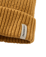 The Passenger Mens Compass Beanie in Dusty Ochre
