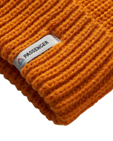 Compass Beanie in Sunrise Orange