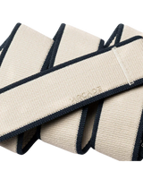 Carto Belt in Oat & Navy
