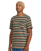 The Volcom Mens Taction T-Shirt in Khaki