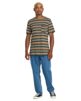 The Volcom Mens Taction T-Shirt in Khaki